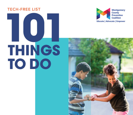 Tech-free list, 101 things to do
